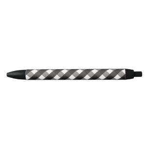 FARMHOUSE BLACK AND WHITE GINGHAM CHECK PEN
