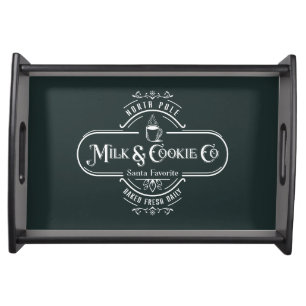 Farmhouse Chic Holiday Serving Tray