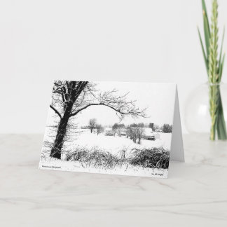 Farmhouse Christmas Card