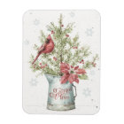 Farmhouse Christmas Tree with Cardinal