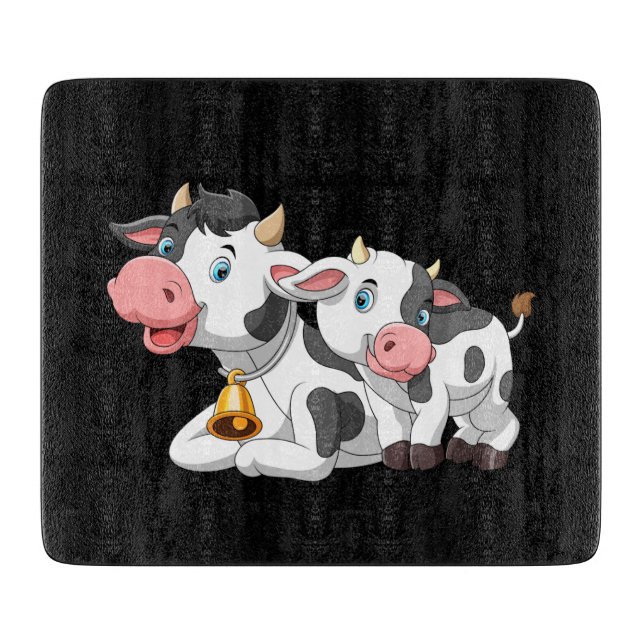 Farmhouse Cows  Cutting Board (Front)