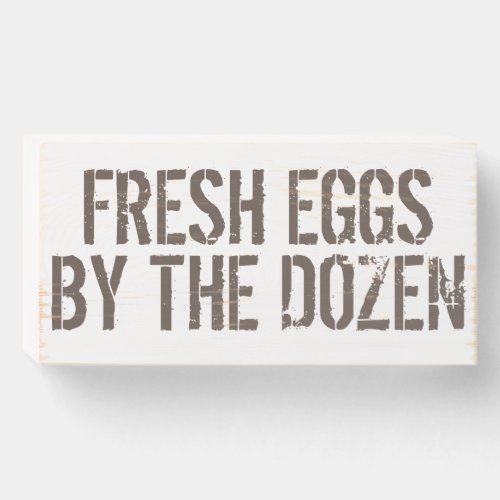 Farmhouse Fresh Eggs Sign