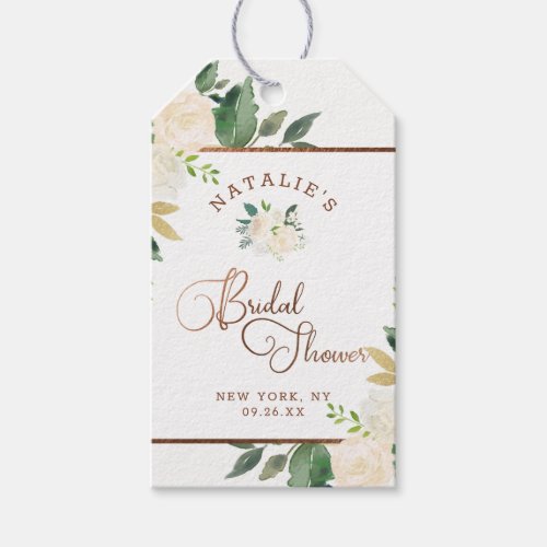 Farmhouse Fresh Rustic Country Bridal Shower Gift Tags