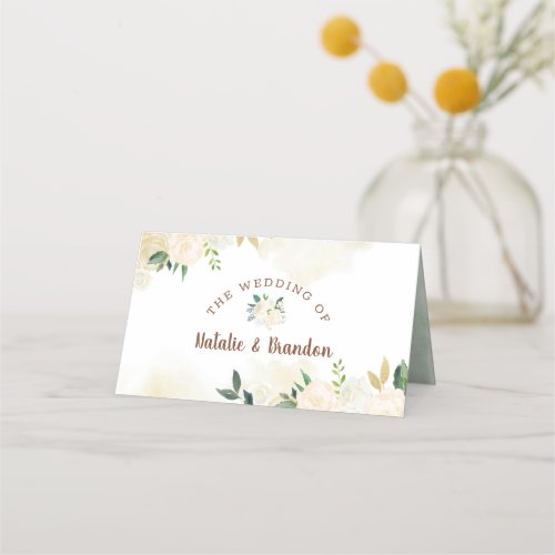 Farmhouse Fresh Rustic Reserved Seating Wedding Place Card