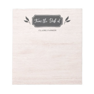 Farmhouse From the Desk of Notepad