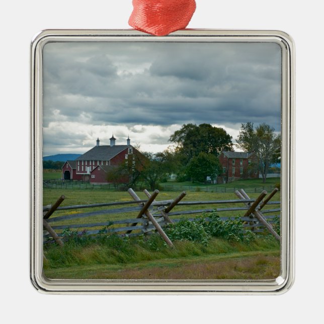 Farmhouse - Gettysburg National Park Pennsylvania Metal Ornament (Front)