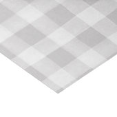 Farmhouse Grey & White Buffalo Plaid Tissue Paper (Corner)