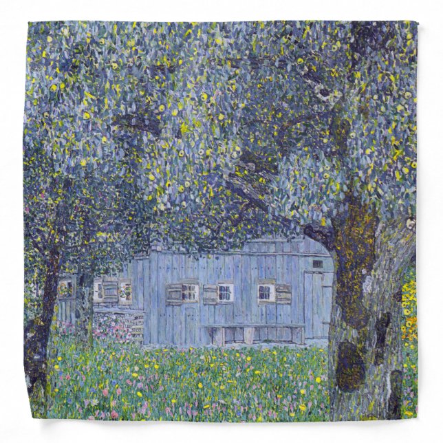 Farmhouse, Gustav Klimt Bandana (Front)
