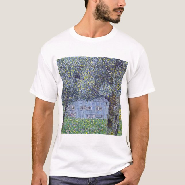 Farmhouse, Gustav Klimt T-Shirt (Front)