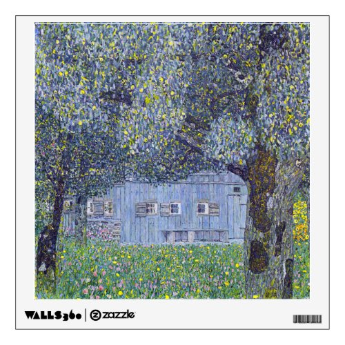 Farmhouse Gustav Klimt Wall Decal