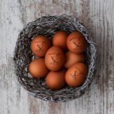 Fresh Eggs BUTT NUGGET Egg Stamp – sealingwaxstamp