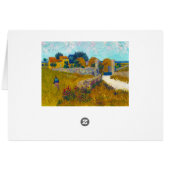 Farmhouse in Provence by Vincent Van Gogh (Back Horizontal)