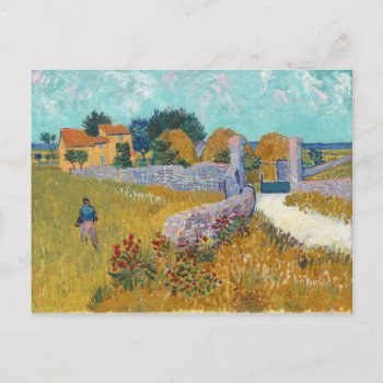 Farmhouse In Provence By Vincent Van Gogh (1888) Postcard by TheArts at Zazzle