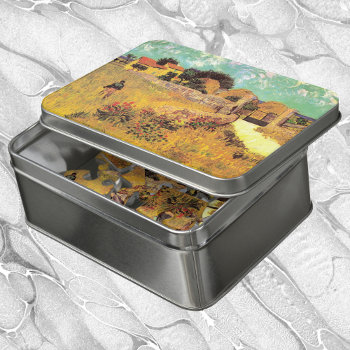 Farmhouse In Provence By Vincent Van Gogh Jigsaw Puzzle by VanGogh_Gallery at Zazzle