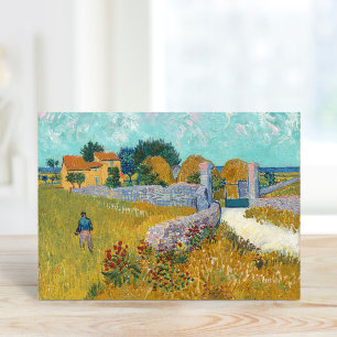 Farmhouse in Provence Vincent van Gogh Card