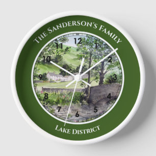 Farmhouse in St Johns in the Vale Lake District Clock