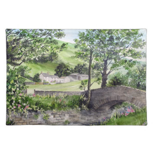 Farmhouse in St Johns in the Vale Lake District Placemat