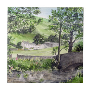 Farmhouse in St Johns in the Vale Lake District Tile
