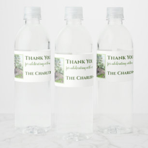 Farmhouse in St Johns in the Vale Lake District Water Bottle Label