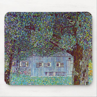 Farmhouse in Upper Austria by Gustav Klimt Mouse Pad