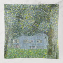 "Farmhouse in Upper Austria" by Gustav Klimt
