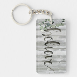 Farmhouse Inspiration - Believe Keychain