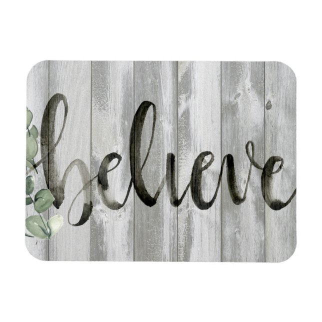 Farmhouse Inspiration - Believe Magnet (Horizontal)