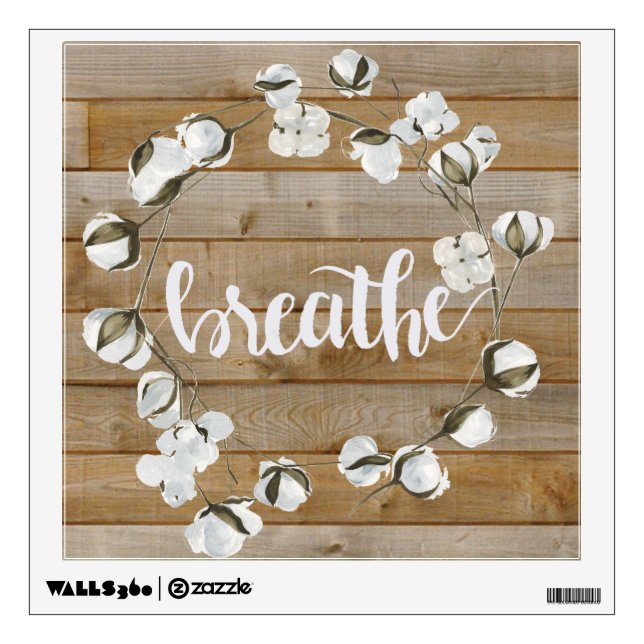 Farmhouse Inspiration - Breathe Wall Decal (Front)