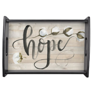 Farmhouse Inspiration -Hope Serving Tray