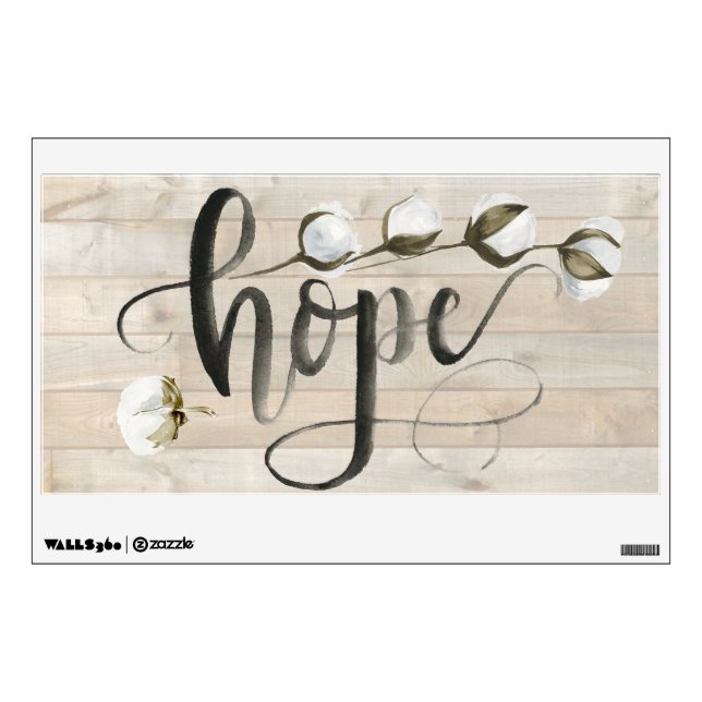Farmhouse Inspiration -Hope Wall Decal (Front)