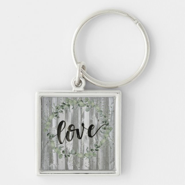 Farmhouse Inspiration - Love Keychain (Front)