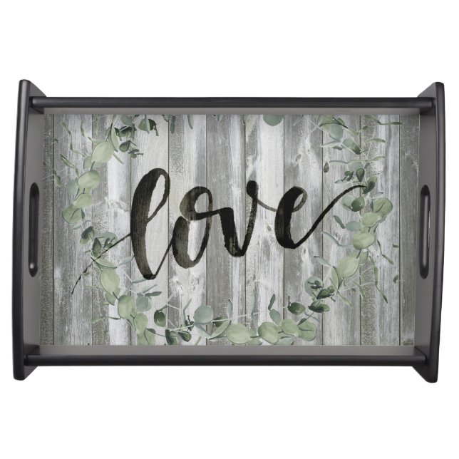 Farmhouse Inspiration - Love Serving Tray (Front)