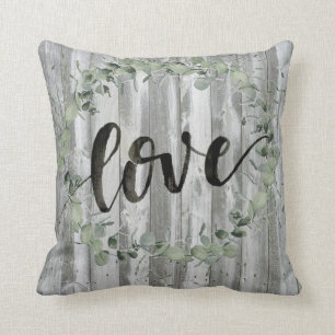 Farmhouse Inspiration - Love Throw Pillow
