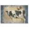 Farmhouse Kitchen Cow Rooster Dusty Blue Decoupage
