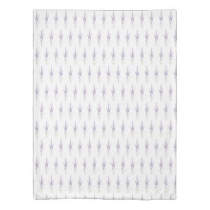 Farmhouse Lavender Herb Flower Dry Bundle Pattern Duvet Cover