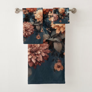 Farmhouse modern feminine bath towel set