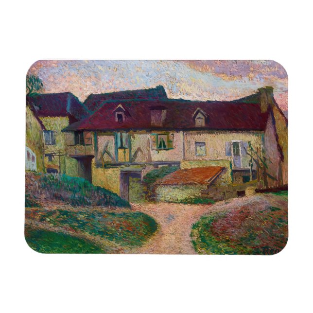 Farmhouse, Namur Dario de Regoyos Magnet (Horizontal)