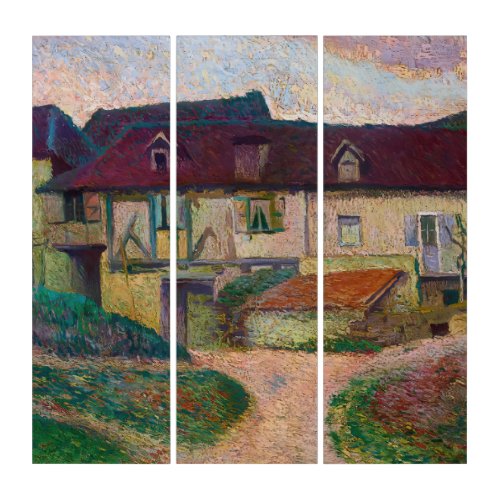 Farmhouse Namur Dario de Regoyos Triptych
