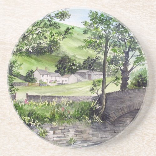 Farmhouse near Thirlmere Lake District England Coaster