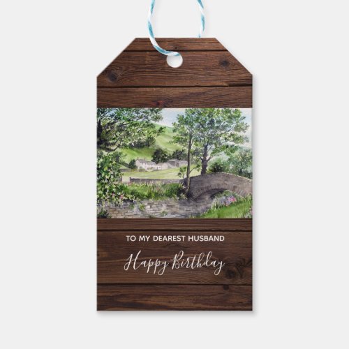 Farmhouse near Thirlmere Lake District England Gift Tags