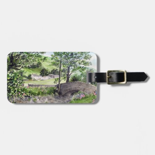 Farmhouse near Thirlmere Lake District England Luggage Tag