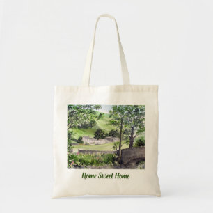 Farmhouse near Thirlmere, Lake District, England Tote Bag