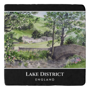 Farmhouse near Thirlmere Lake District England Trivet