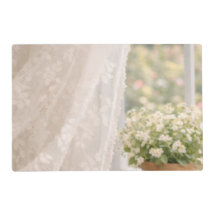 Farmhouse Neutral  Placemat Soft Baby’s Breath