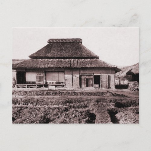 Farmhouse of Takebe, Okayama Postcard