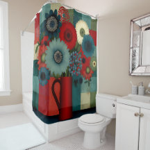 Farmhouse Patchwork Blue Berry Bouquet