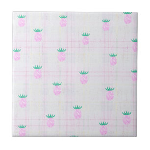 Farmhouse Pineapple Oasis Ceramic Tile