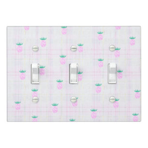 Farmhouse Pineapple Oasis Light Switch Cover