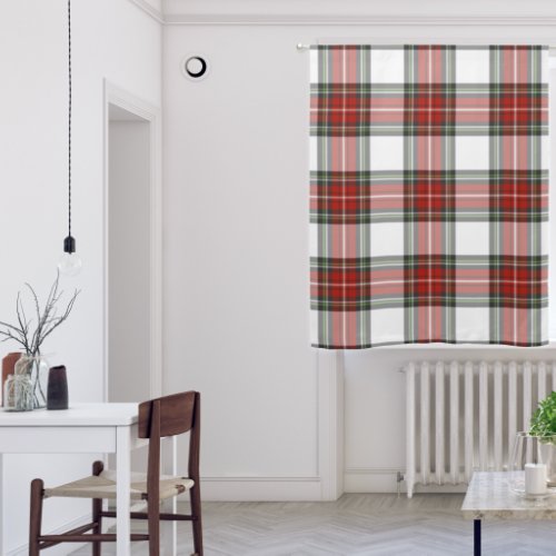 Farmhouse Red Green Holiday Plaid Christmas Blackout Curtains