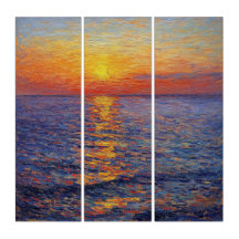 Farmhouse Room Decor Sunset Poster